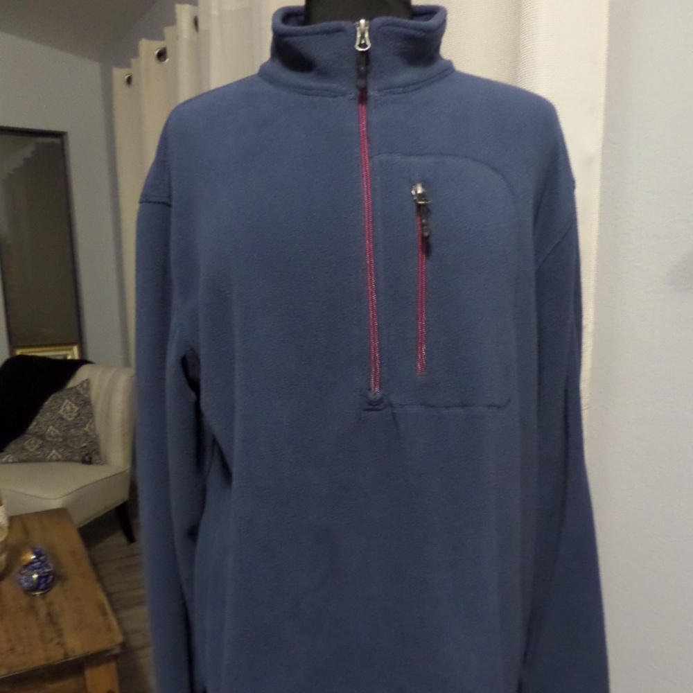 CLEAR WATER Sweater Jacket Zip up BLUE